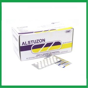 Thuốc Alstuzon 25mg phòng say tàu xe, rối loạn tiền đình (100 vỉ x 25 viên)