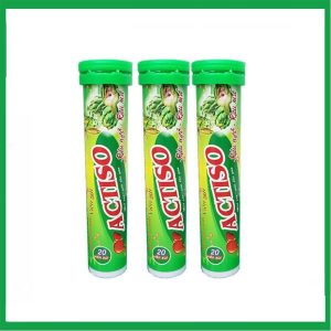 Viên sủi Actiso Râu Ngô Rau Má Đại Y hỗ trợ mát gan, giải độc gan ( Tuýp 20 viên)