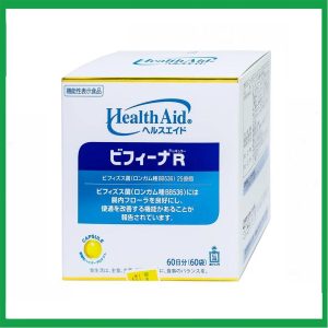 Men vi sinh Bifina R Health Aid bổ sung lợi khuẩn cho tiêu hóa, giảm rối loạn tiêu hóa, đại tràng (60 gói)