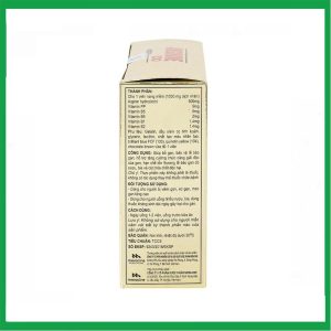 Nhà Thuốc Đa Phúc - Viên uống Arginine 500 Gia Nguyễn bổ gan, bảo vệ tế bào gan, tăng cường giải độc của gan (60 viên) 1 Nhà Thuốc Đa Phúc - Smart pharma 2025 01 08T100924.169