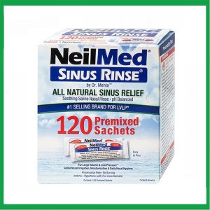 Gói hỗn hợp pha dung dịch rửa mũi NeilMed Sinus Rinse giảm và ngăn ngừa các chứng viêm mũi dị ứng (120 gói)