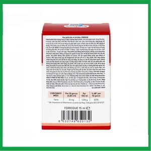 Nhà Thuốc Đa Phúc - Dung dịch Ferrodue 15ml Buona bổ sung sắt cho cơ thể, giảm nguy cơ thiếu máu 2 Nhà Thuốc Đa Phúc - Smart pharma 2025 01 10T184917.366