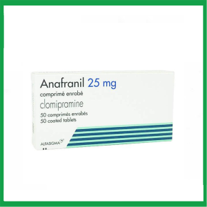 Thuốc Anafranil 25mg chống trầm cảm, căng thẳng, lo âu ( Hộp 5 vỉ x 10 viên)