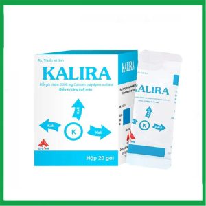 Thuốc bột Kalira điều trị tăng kali trong máu do suy thận Kalira ( Hộp 20 gói)