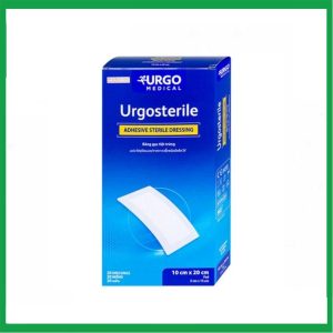 Băng gạc tiệt trùng Urgosterile 10cm x 20cm bảo vệ vết trầy xước, vết cắt, vết thương (20 miếng)