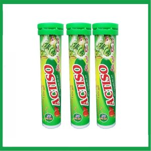 Viên sủi Actiso Râu Ngô Rau Má Đại Y hỗ trợ mát gan và giải độc gan ( Tuýp 20 viên sủi)