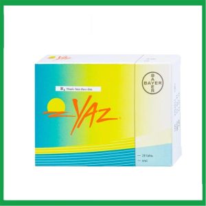 Thuốc Yaz Bayer dùng tránh thai, điều trị mụn trứng cá (1 vỉ x 28 viên)