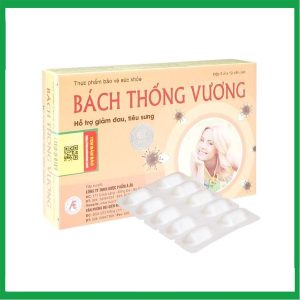 Nhà Thuốc Đa Phúc - Viên uống Bách Thống Vương hỗ trợ giảm đau, tiêu sưng trong các chứng đau đầu (3 vỉ x 10 viên) 1 Nhà Thuốc Đa Phúc - Smart pharma 2025 04 14T121101.291