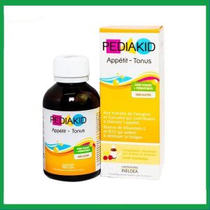 Siro Pediakid Appétit Tonus hỗ trợ kích thích cảm giác thèm ăn, giảm mệt mỏi (125ml)