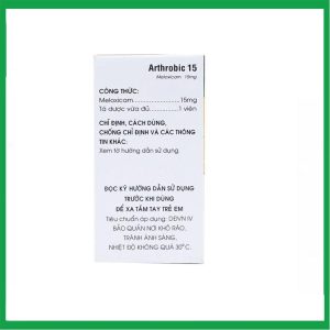 Nhà Thuốc Đa Phúc - Thuốc Arthrobic 15 Mekophar điều trị viêm đau xương khớp, viêm khớp dạng thấp ( Hộp 30 viên) 1 Nhà Thuốc Đa Phúc - Smart pharma 38 1