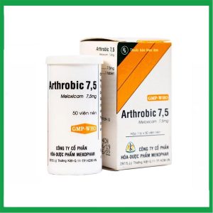Thuốc Arthrobic 7.5 Mekophar điều trị viêm đau xương khớp, viêm khớp dạng thấp (50 viên)