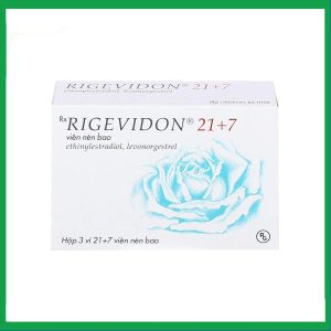 Thuốc Rigevidon 21+7 Gedeon dùng cho tránh thai (3 vỉ x 28 viên)