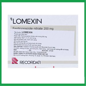 Nhà Thuốc Đa Phúc - Viên đặt âm đạo Lomexin 200mg điều trị nhiễm nấm Candida âm hộ - âm đạo (Hộp 1 vỉ x 6 viên) 2 Nhà Thuốc Đa Phúc - Smart pharma 60 2