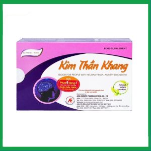 Nhà Thuốc Đa Phúc - Viên uống Kim Thần Khang Á Âu tăng cường lưu thông máu, giúp dưỡng tâm, an thần (3 vỉ x 10 viên) 2 Nhà Thuốc Đa Phúc - Smart pharma 71