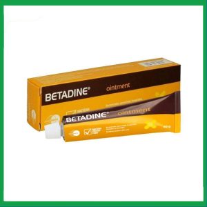 Thuốc mỡ Betadine Ointment hỗ trợ sát khuẩn vết loét, vết thương (40g)