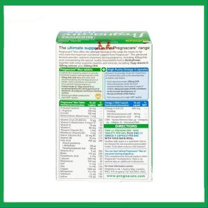 Nhà Thuốc Đa Phúc - Viên uống Pregnacare Max Omega 3 DHA Vitabiotics cung cấp vitamin và khoáng chất cho phụ nữ mang thai (84 viên) 1 Nhà Thuốc Đa Phúc - Smart pharma 9 1