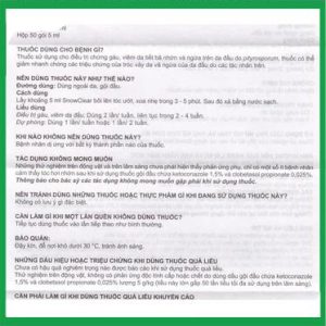 Nhà Thuốc Đa Phúc - Hỗn dịch Snowclear Merap điều trị gàu, ngứa da đầu, diệt nấm 2 Nhà Thuốc Đa Phúc - Snowclear1