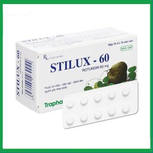 Thuốc Stilux-60 dùng lo âu, căng thẳng, mất ngủ (10 vỉ x 10 viên)