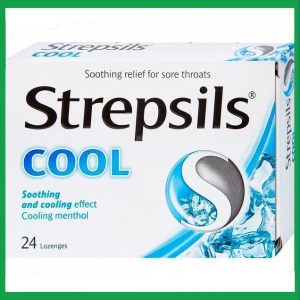 Viên ngậm Strepsils Cool điều trị viêm họng