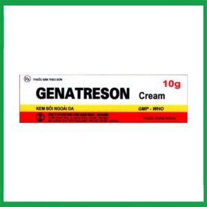 Kem bôi ngoài da Genatreson Cream TW2 điều trị các bệnh nấm ngoài da, viêm da cấp và mãn tính (10g)