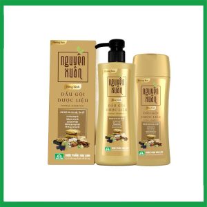 Dầu gội dược liệu Nguyên Xuân hương hoa sạch gàu, hết ngứa, cân bằng lượng dầu, giảm tóc gãy rụng (450ml)