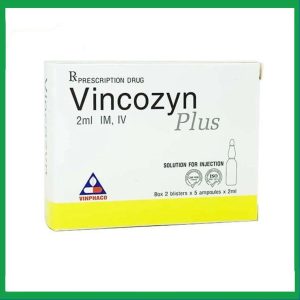Dung dịch Vincozyn Plus Vinphaco phòng ngừa và điều trị các bệnh thiếu Vitamin B (2 vỉ x 5 ống x 2ml)