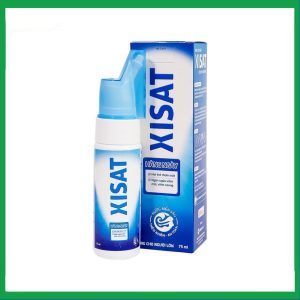 Xịt mũi nước biển sâu Xisat 75ml xịt sạch thông mũi dùng cho người lớn