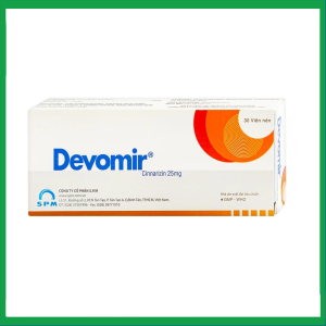 Thuốc Devomir S.P.M phòng ngừa say sóng, say tàu xe, máy bay (3 vỉ x 10 viên)