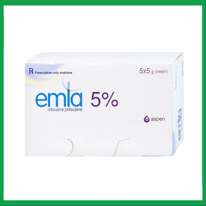 Thuốc Emla 5% Aspen gây tê bề mặt da (5 tuýp x 5g)