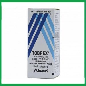Thuốc nhỏ mắt Tobrex Alcon điều trị nhiễm khuẩn ở mắt
