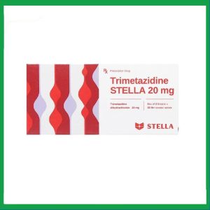 Thuốc Trimetazidine Stella 20mg điều trị đau thắt ngực ổn định (2 vỉ x 30 viên)