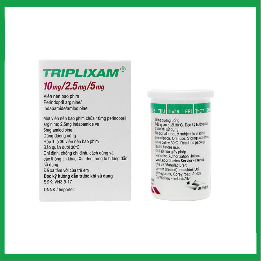 Triplixam-10-25-5mg-2.jpg Nhà Thuốc Đa Phúc - Triplixam 10 25 5mg 2