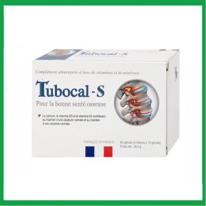 Viên uống Tubocal-S Lustrel bổ sung canxi, vitamin D3 và vitamin K2, giúp xương và răng chắc khỏe (4 vỉ x 15 viên)