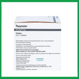 Nhà Thuốc Đa Phúc - Twynsta 40mg/5mg điều trị tăng huyết áp (14 vỉ x 7 viên) 2 Nhà Thuốc Đa Phúc - Twynsta 3