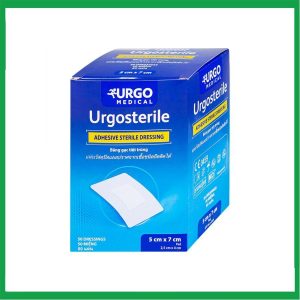Băng dán có gạc Urgosterile size 5cm x 7cm băng các vết thương do phẫu thuật, khâu, chấn thương (50 miếng)