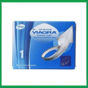 Thuốc Viagra 50mg Pfizer điều trị rối loạn cương dương (1 vỉ x 1 viên)
