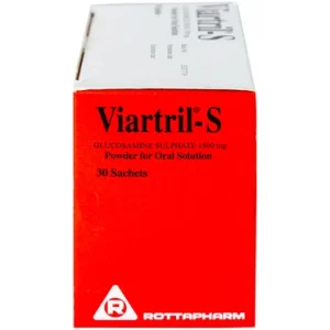 Nhà Thuốc Đa Phúc - Bột pha uống Viartril-S 1500mg Rottapharm giảm triệu chứng thoái hóa khớp nhẹ và trung bình (30 gói) 1 Nhà Thuốc Đa Phúc - Viartril S 30 goi 1