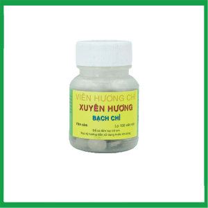 Viên Hương Chỉ Xuyên Hương trị cảm cúm, cảm lạnh (Lọ 100 viên)
