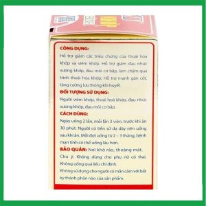 Nhà Thuốc Đa Phúc - Viên khớp Tâm Bình hỗ trợ giảm các triệu chứng của thoái hóa khớp, viêm khớp 3 Nhà Thuốc Đa Phúc - Vien khop Tam Binh 4