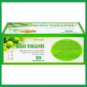 Nhà Thuốc Đa Phúc - Viên ngậm Bảo Thanh bổ phế, trừ ho, hoá đờm (20 vỉ x 5 viên) 4 Nhà Thuốc Đa Phúc - Vien ngam Bao Thanh Co duong2