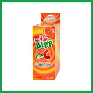 Viên ngậm Bipp C DHG Pharma vị cam hỗ trợ tăng cường sức đề kháng (35 gói)