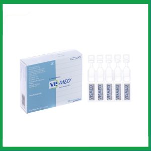 Dung dịch nhỏ mắt Vismed dùng cho khô mắt hoặc tổn thương bề mặt nhãn cầu (20 ống x 0.3 ml)
