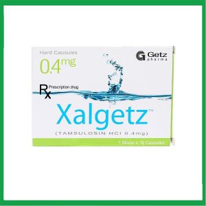 Thuốc Xalgetz 0.4mg Getz điều trị dấu hiệu và hội chứng tăng sản lành tính (1 vỉ x 10 viên)