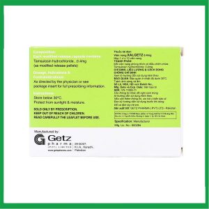 Nhà Thuốc Đa Phúc - Xalgetz 0.4mg1