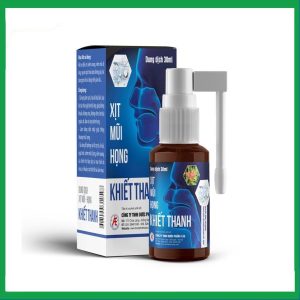 Xịt Mũi Họng Khiết Thanh - Làm sạch, loại bỏ bụi bẩn ( Lọ 30ml)