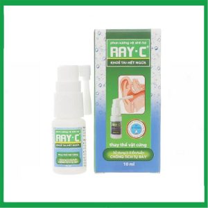 Phun sương Ray-C vệ sinh tai, làm sạch ráy tai chai 10ml