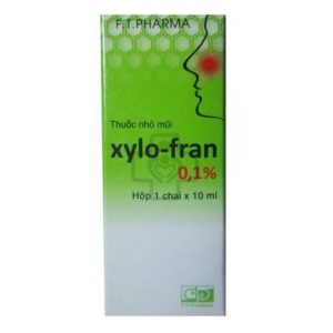 Thuốc Xylo-fran 0.05% điều trị các triệu chứng ngạt mũi do viêm mũi, cảm lạnh