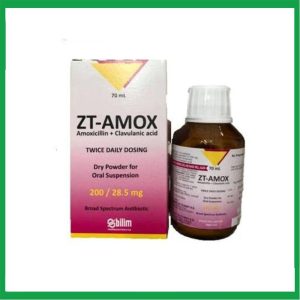 Nhà Thuốc Đa Phúc - Bột pha hỗn dịch uống ZT-Amox 200/28.5mg Bilim điều trị các chứng nhiễm khuẩn (70ml) 2 Nhà Thuốc Đa Phúc - ZT Amox