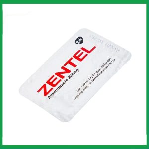 Nhà Thuốc Đa Phúc - Thuốc Zentel Albendazole 200mg GSK điều trị các loại giun đường ruột nhạy cảm (1 vỉ x 2 viên) 1 Nhà Thuốc Đa Phúc - Zentel.3png