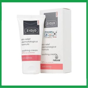 Kem dịu nhẹ ngừa mẫn đỏ Ziaja med skin relief dermatological formula giúp làm dịu nhẹ kích ứng da, giảm mẫn đỏ da, dưỡng ẩm, làm đều màu da (50ml)
